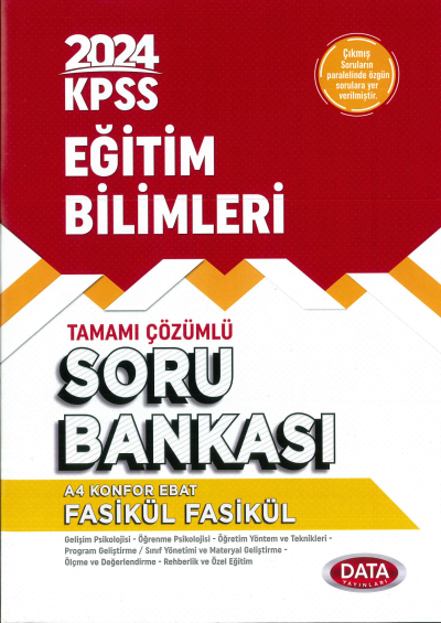EĞİTİM BİLİMLERİ TAMAMI ÇÖZÜMLÜ SORU BANKASI TÜM DERSLER Vega Efsanesi