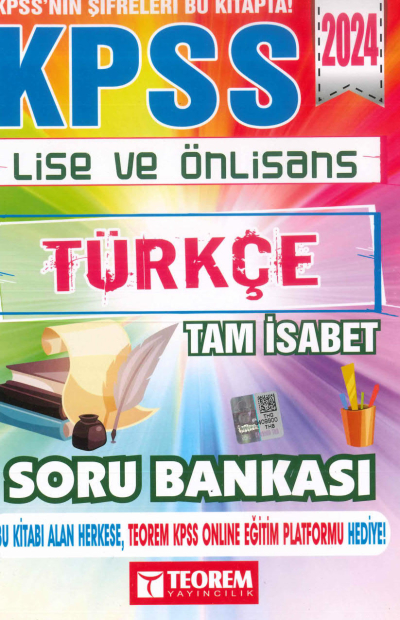 TÜRKÇE TAM İASEBET SORU BANKASI Vega Efsanesi