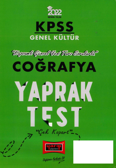 COĞRAFYA YAPRAK TEST Vega Efsanesi