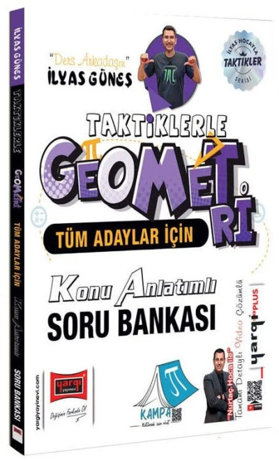 Tüm Adaylar İçin Taktiklerle Geometri Konu Anlatımlı Soru Bankası Yargı Yayınları İlyas Güneş Vega Efsanesi
