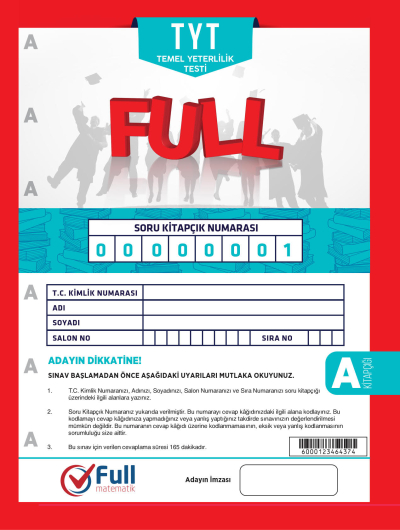 TYT Full Matematik Deneme Vega Efsanesi