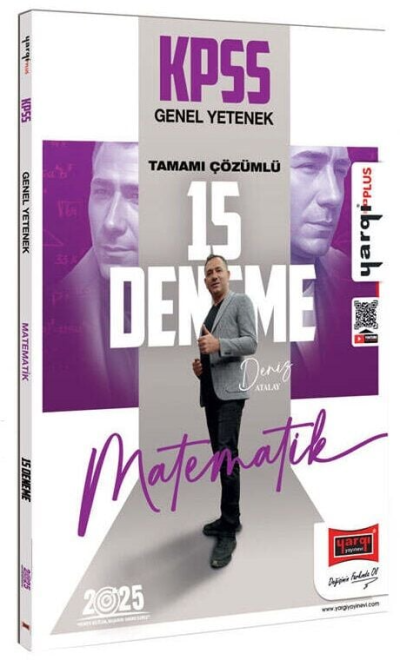 2025 KPSS Genel Yetenek Tamamı Çözümlü Matematik 15 Deneme Yargı Yayınları Vega Efsanesi