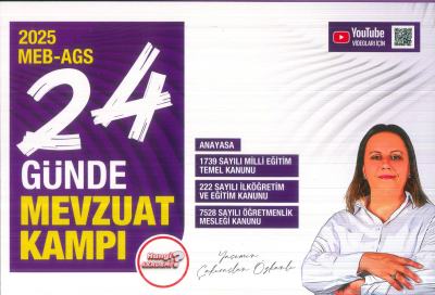 2025 MEB AGS 24 Günde Mevzuat Bilgisi Kampı Hangi KPSS Vega Efsanesi