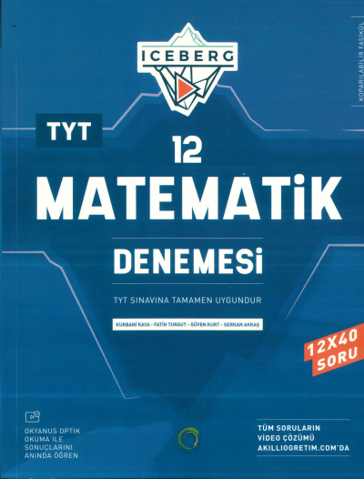 TYT Matematik Iceberg 12 Deneme Okyanus Yayınları Vega Efsanesi