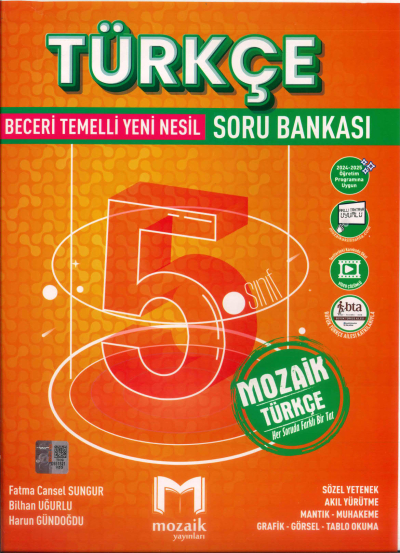 5. Sınıf Türkçe Soru Bankası Mozaik Yayınları Vega Efsanesi