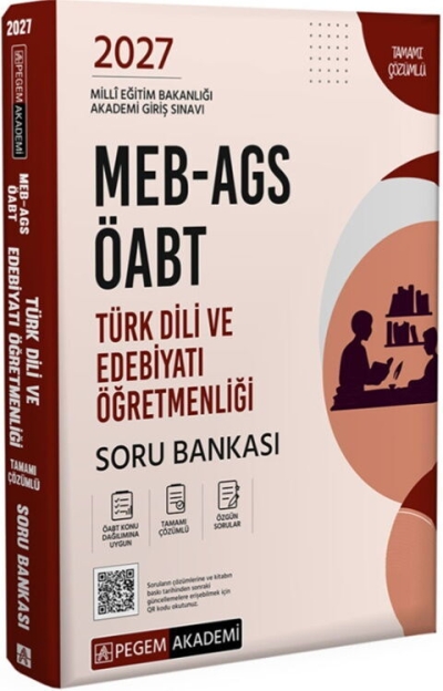 ÖABT MEB-AGS Türk Dili ve Edebiyatı Öğretmenliği Soru Bankası Çözümlü Pegem Akademi Yayınları Vega Efsanesi