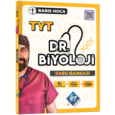 2024 Barış Hoca TYT Dr. Biyoloji Soru Bankası Vega Efsanesi