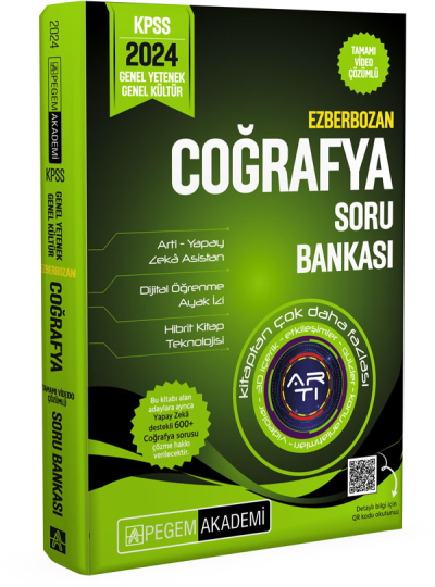 2024 Ezberbozan Coğrafya Soru Bankası