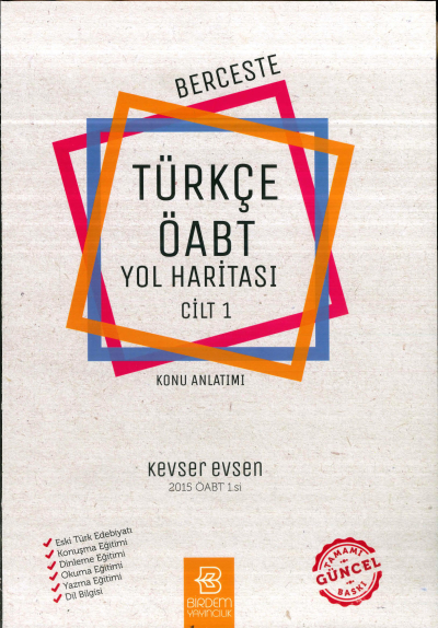 BERCESTE TÜRKÇE ÖABT YOL HARİTASI CİLT 1 Vega Efsanesi