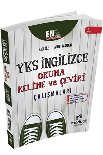 YKS İngilizce Okuma Kelime ve Çeviri Çalışmaları Modadil Yayınları Vega Efsanesi