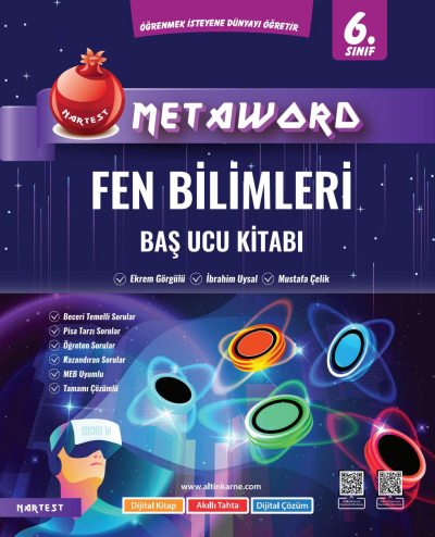 6. Sınıf Metaword Fen Bilimleri Nartest Yayınevi Vega Efsanesi