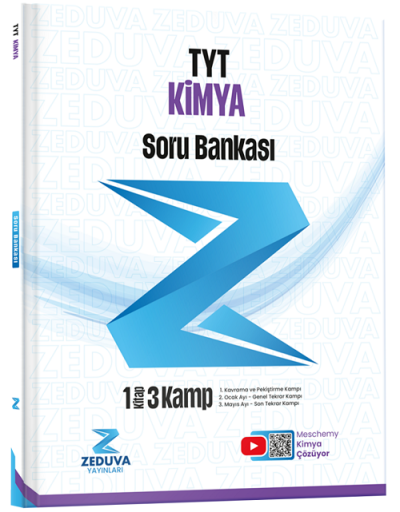 Meschemy Kimya TYT Kimya 1 Kitap 3 Kamp Soru Bankası Zeduva Yayınları Vega Efsanesi