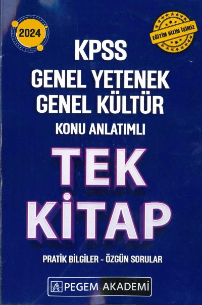 GY GK KONU ANLATIMLI TEK KİTAP PRATİK BİLGİLER ÖZGÜN SORULAR Vega Efsanesi