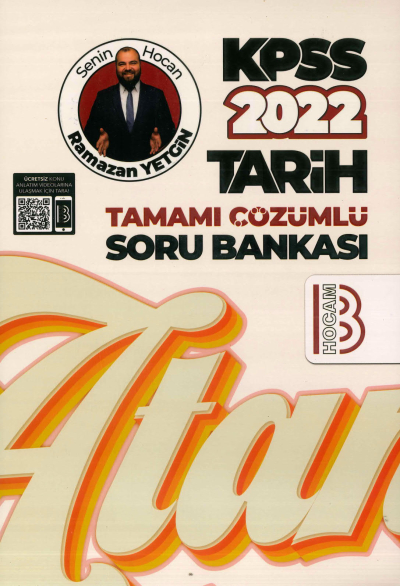 2022 KPSS TARİH SORU BANKASI ATANACAKSIN Vega Efsanesi