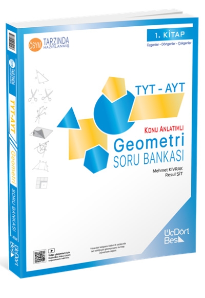 2027 Model TYT-AYT Geometri Soru Bankası Güncel Baskı Üç Dört Beş Yayınları Vega Efsanesi