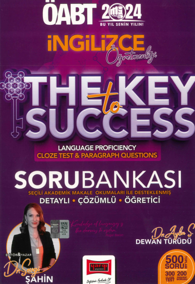 ÖABT İNGİLİZCE THE KEY TO SUCCESS SORU BANKASI ÇÖZÜMLÜ Vega Efsanesi