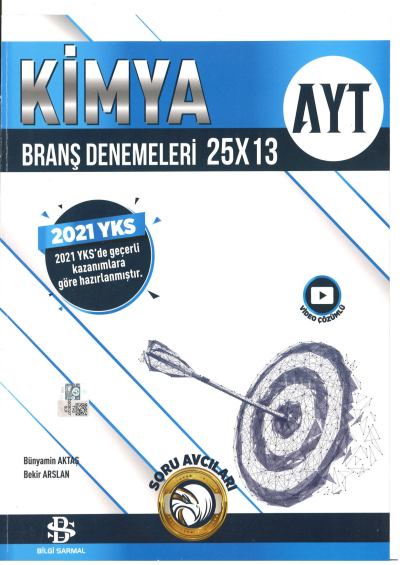 AYT Kimya 25 x 13 Denemeleri
