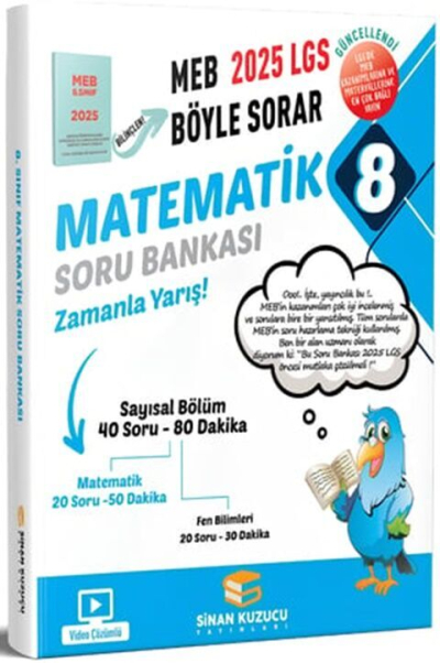 8. Sınıf LGS Matematik Soru Bankası Sinan Kuzucu Vega Efsanesi