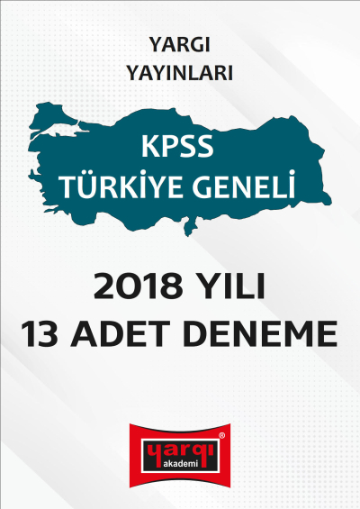 YARGI 13 ADET DENEME