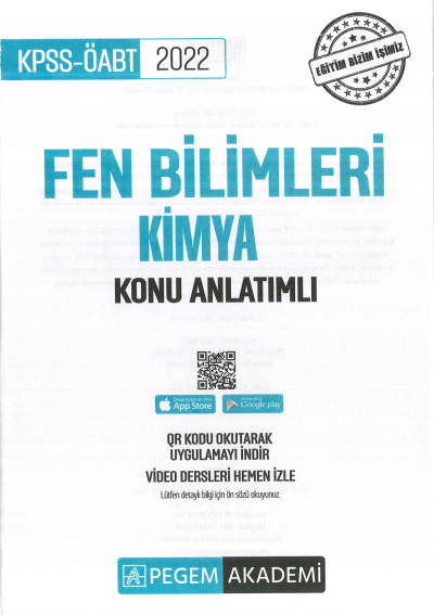 FEN BİLİMLERİ KONU ANLATIMI KİMYA Vega Efsanesi
