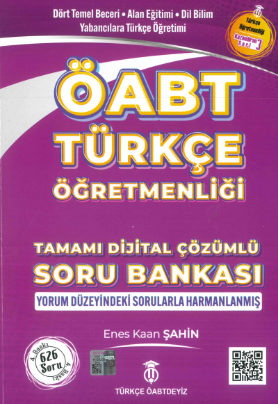 ÖABT TÜRKÇE TAMAMI DİJİTAL ÇÖZÜMLÜ SORU BANKASI ENES KAAN ŞAHİN Vega Efsanesi