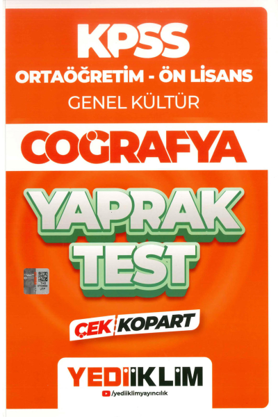 COĞRAFYA YAPRAK TEST Vega Efsanesi