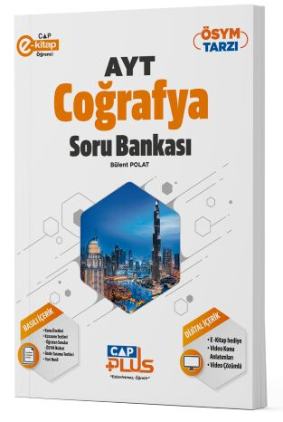 AYT Coğrafya Plus Soru Bankası Çap Yayınları