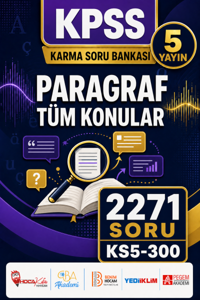 PARAGRAF TÜM KONULAR 5 Yayın 2271 Soru Vega Efsanesi