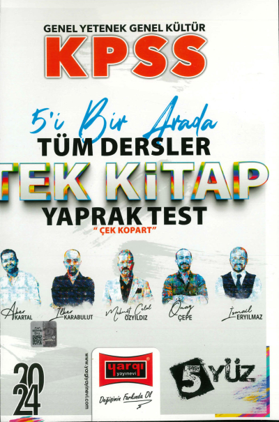 5'İ 1 ARADA TÜM DERSLER TEK KİTAP YAPRAK TEST (5 YÜZ SERİSİ) Vega Efsanesi