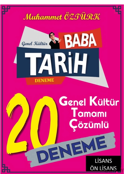 Baba Tarih Genel Kültür Tamamı Çözümlü 20 Deneme Abluka Yayınevi Vega Efsanesi