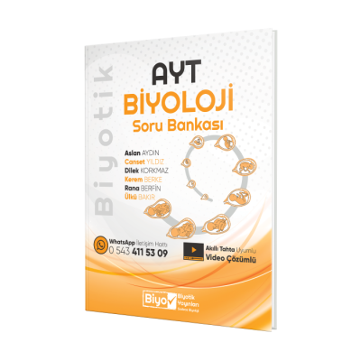 BİYOTİK AYT Biyoloji Soru Bankası Vega Efsanesi