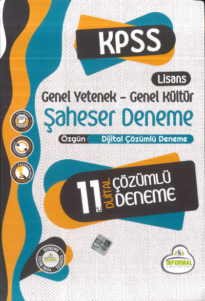 GY-GK ŞAHSESER 11 DİJİTAL ÇÖZÜMLÜ DENEME Vega Efsanesi
