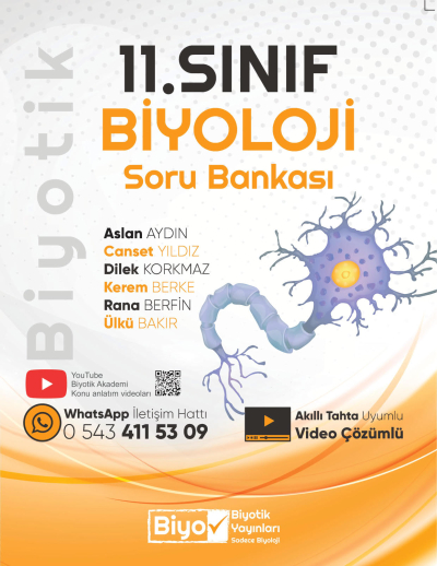 11. Sınıf Biyoloji Soru Bankası Biyotik Yayınları Vega Efsanesi