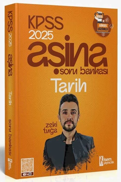 2025 KPSS Tarih Aşina Soru Bankası Çözümlü İsem Yayınları Vega Efsanesi