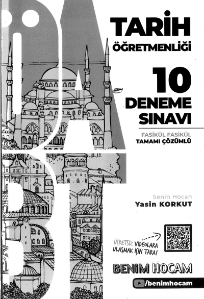 TARİH ÖĞRETMENLİĞİ 10 DENEME SINAVI TAMAMI ÇÖZÜMLÜ