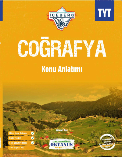 TYT Iceberg Coğrafya Konu Anlatımı Okyanus Yayınları Vega Efsanesi
