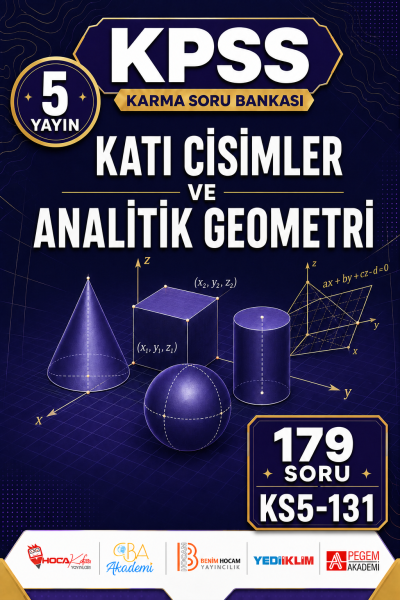 Katı Cisimler ve Analitik Geometri 5 Yayın 179 Soru Vega Efsanesi