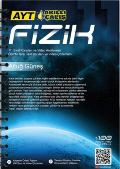 Altuğ Güneş AYT Fizik 2. Kitap Vega Efsanesi