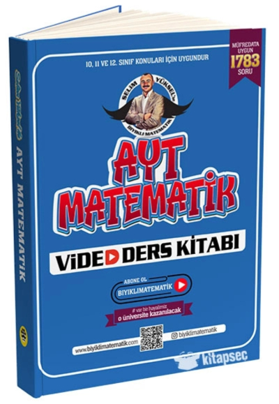 BIYIKLI MATEMATİK 2024 AYT Matematik Video Ders Notları Bıyıklı Matematik Yayınları