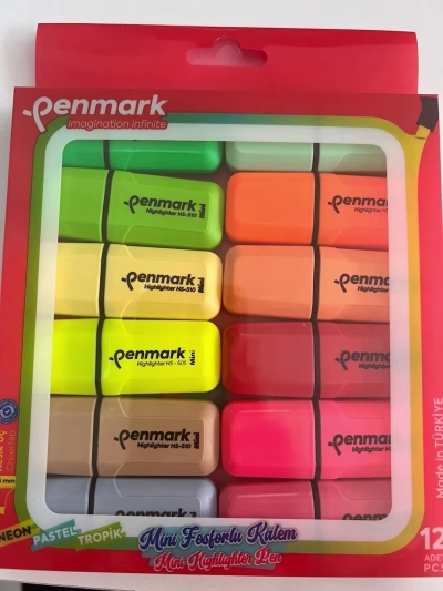 PENMARK 12'Lİ FOSFORLU KALEM SETİ Vega Efsanesi