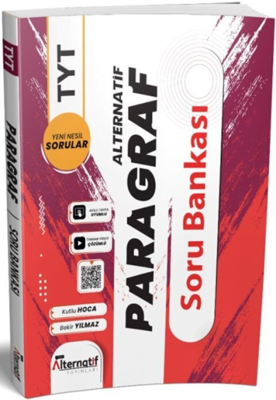 Alternatif Yayınları TYT Paragraf Alternatif Soru Bankası Vega Efsanesi