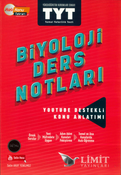 TYT Biyoloji Ders Notları Limit Yayınları Vega Efsanesi
