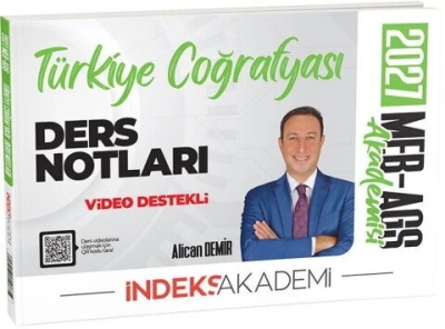 MEB-AGS Akademisi Türkiye Coğrafyası Video Ders Notları Alican Demir İndeks Akademi Yayıncılık Vega Efsanesi