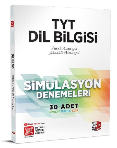 TYT Dil Bilgisi Simülasyon 30 ADET Denemeleri Detaylı Video Çözümlü Vega Efsanesi