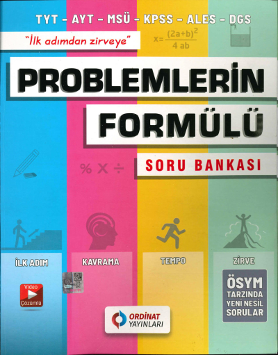 İLK ADIMDAN ZİRVEYE PROBLEMLERİN FORMÜLÜ SORU BANKASI Vega Efsanesi
