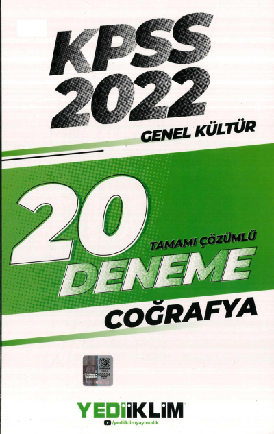 COĞRAFYA 20 DENEME ÇÖZÜMLÜ Vega Efsanesi