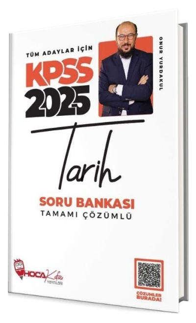 2025 KPSS Tarih Tamamı Çözümlü Soru Bankası Hoca Kafası Yayınları Vega Efsanesi