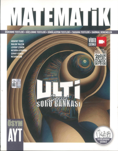 Ulti Serisi AYT Matematik Soru Bankası Vega Efsanesi