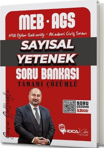 2025 MEB-AGS Sayısal Yetenek Soru Bankası Çözümlü Hoca Kafası Yayınları