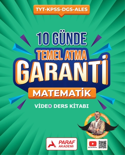 Paraf Z Takım Matematik 10 Günde Temel Atma Garanti Paraf Yayınları Vega Efsanesi